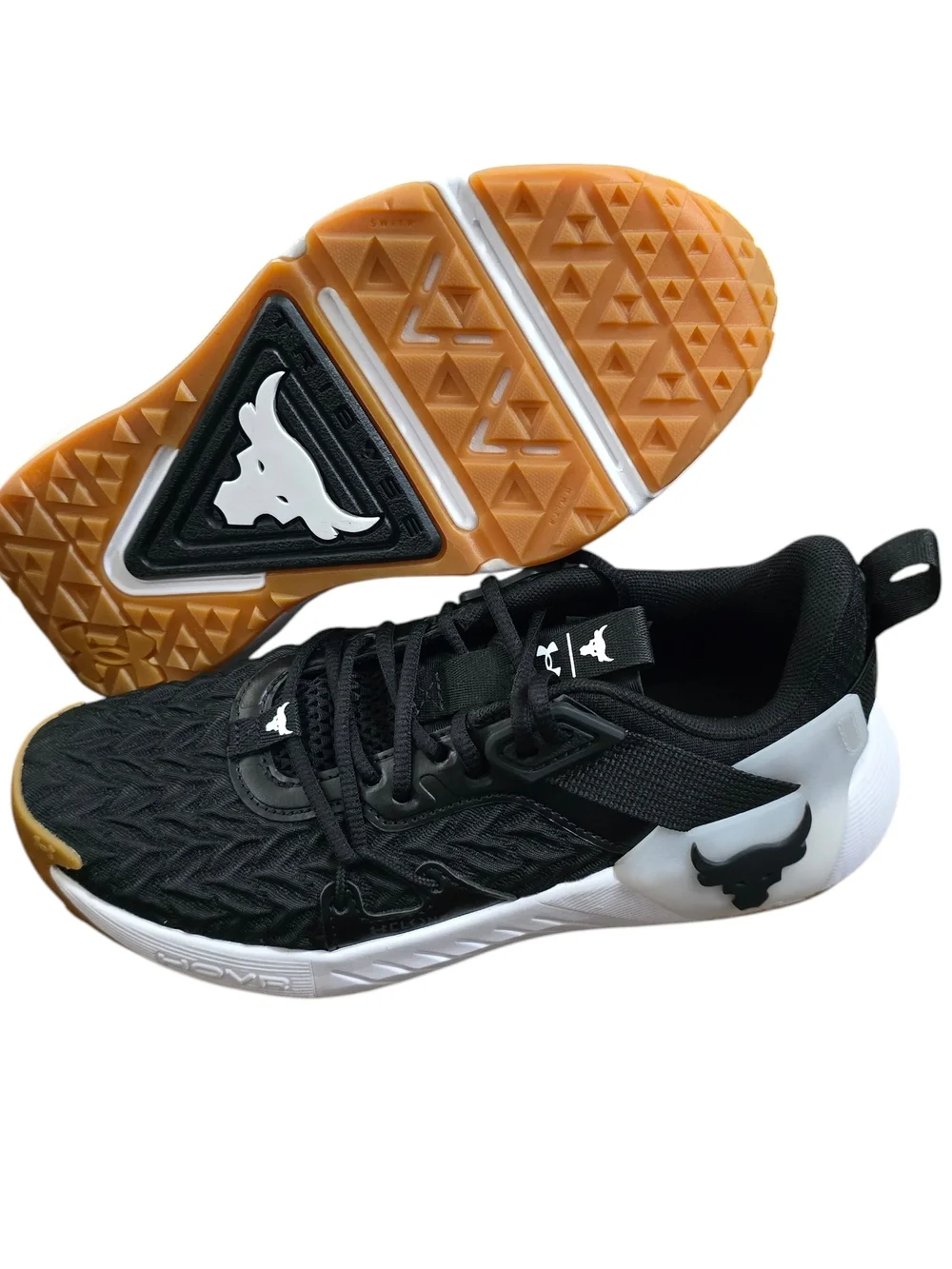 Under Armour Project Rock 6 HOVR GS Sneakers Shoes New Boys Size 5.5Y